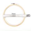 Wooden Cross Stitch Machine Bamboo Hoop Ring Embroidery Sewing