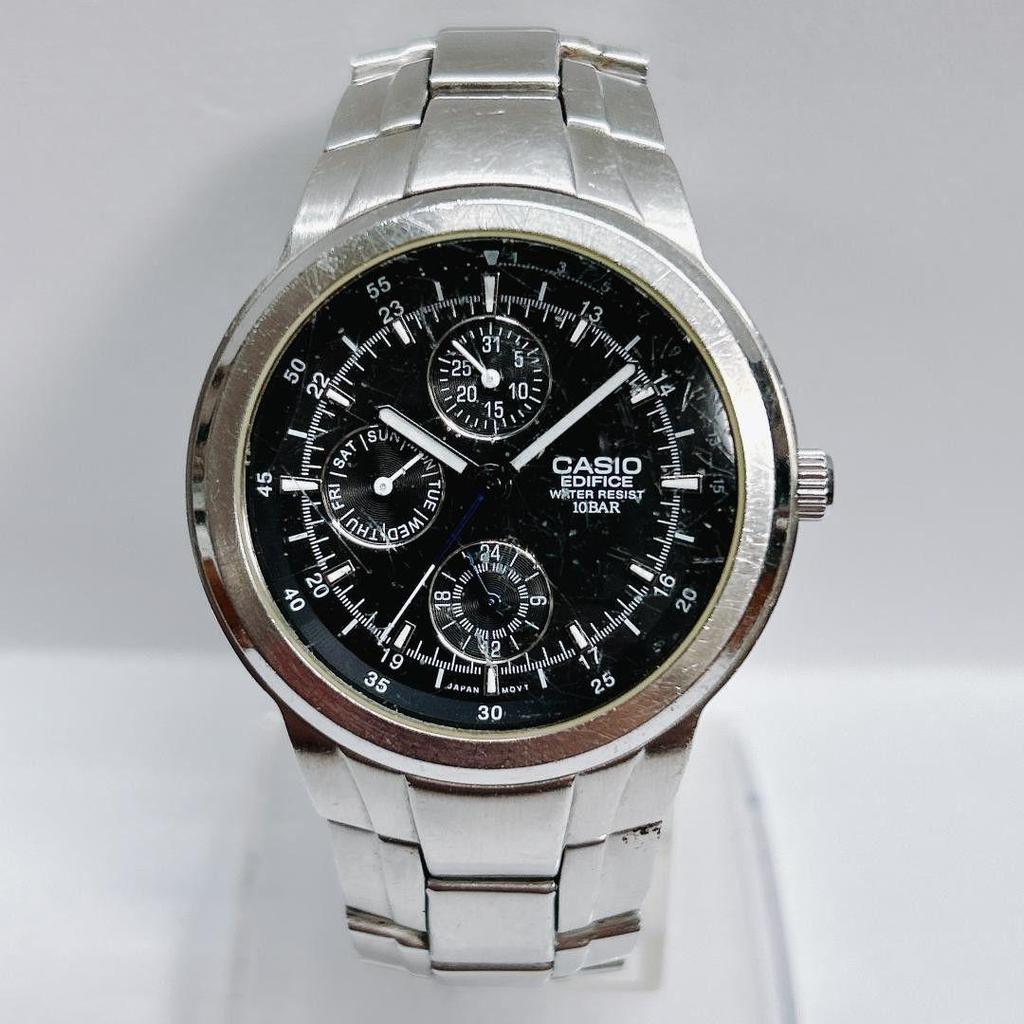 Б/у [Заканчивается сегодня] Мужские часы Casio EDIFICE CASIO EF-305 EDIFICE кварцевые