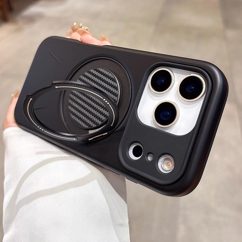 Магнитный Для Магнитного Держателя Стенда Матовый Чехол Для iPhone 17 Air 16 Pro Max 11 12 13 14 Plus XR Мягкий Силиконовый Броня Бампер Чехол
