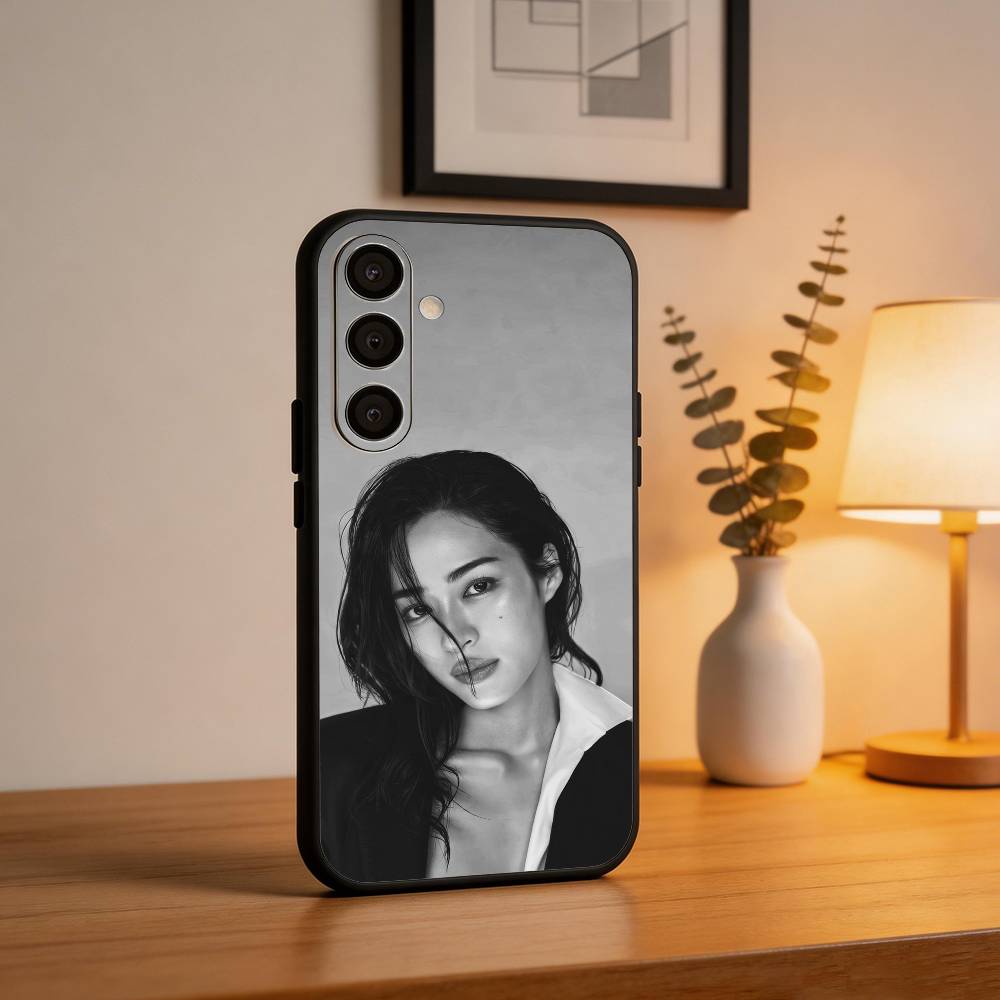 Чехол для телефона с изображением актрисы Л-Линлин Квонг Для Samsung A73,72,71,A52,51,40,41,A22,A32,31,A13, Мягкий черный корпус
