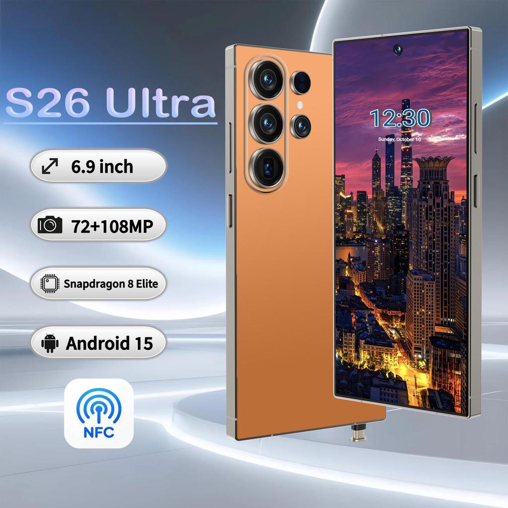 Android-смартфон Ultra S26 с 6,9-дюймовым экраном и поддержкой NFC