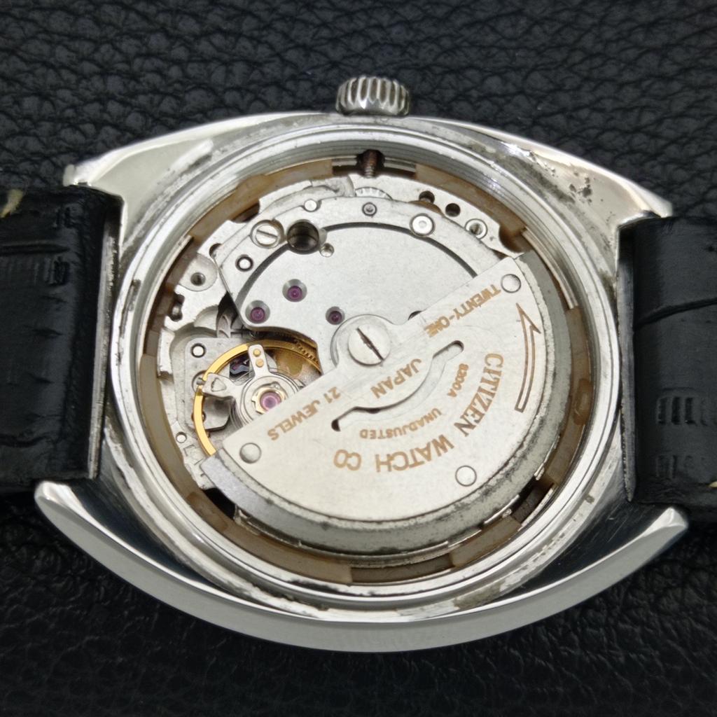 ВИНТАЖНЫЕ АВТОМАТИЧЕСКИЕ ЧАСЫ CITIZEN 8200 ЯПОНИЯ МУЖСКИЕ ОРИГИНАЛЬНЫЙ ЦИФЕРБЛАТ a708427-1