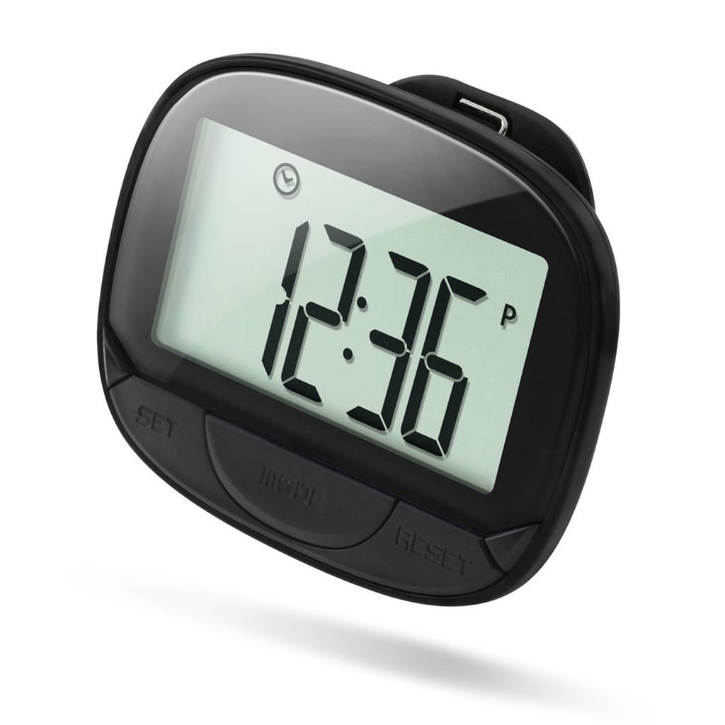 Многофункциональный счетчик шагов 3D-шагомер с зажимом для фитнес-трекера для отслеживания шагов /