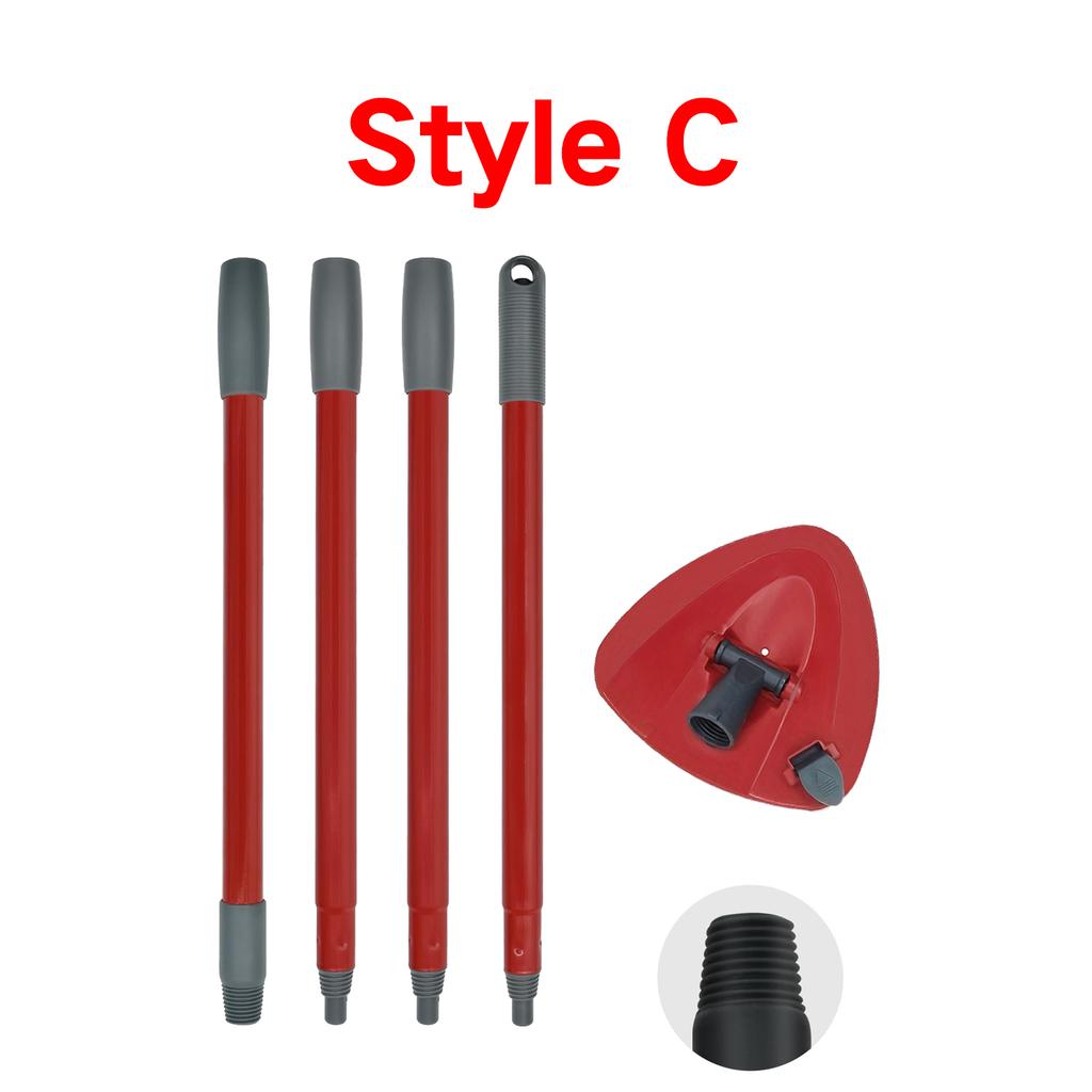 Ручка для швабры и основание для швабры для системы O-cedar/Vileda 1Tank, Ручки для швабры O-cedar/Vileda Spin Mop и H2pro Flat Mop