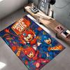 Samurai Pizza Cats Cartoon Carpet suitable as a non-slip mat for the living room or bedroom sofa