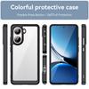 Для чехла Xiaomi Poco X7 Pro Чехол Poco X7 5G TPU Бортик Акриловая Задняя Панель Бампер Защитные Чехлы для Телефона На Poco X7 Pro Funda