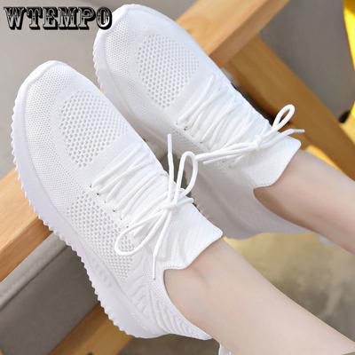 Весенне-летние сетчатые женские вязаные кроссовки с осьминогом, легкие спортивные противоскользящие кроссовки для мам с низким берцем