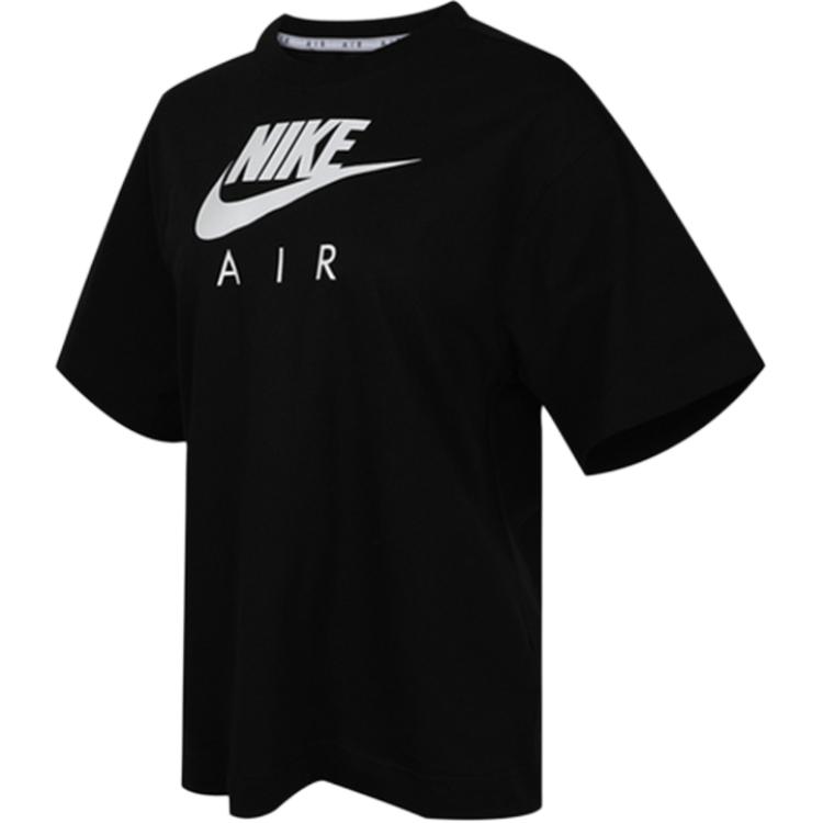 Nike Drop Shoulder Sleeve T Shirt Women's Black CJ3106-010