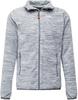 Bergans Hareid Fleece Jacket Nohood (3029) алюминий