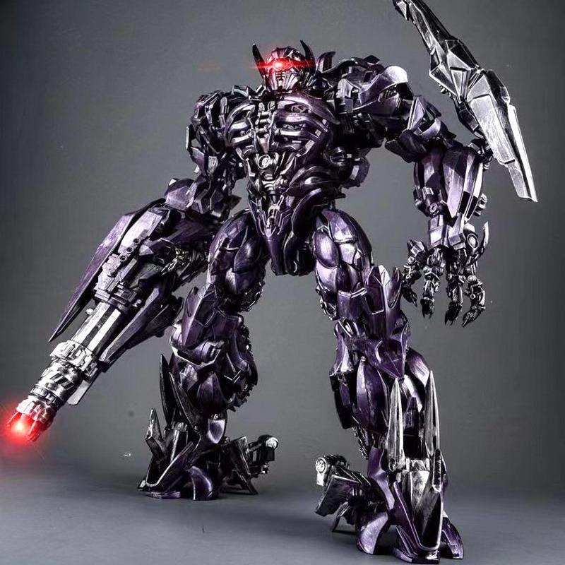 Игрушки-трансформеры Zeus Shockwave Weijiang Grimlock Защитник Вселенной Фигурка Действия Модель Робота-трансформера ZS01 W8600 LS05 Подвижная Сочлененная