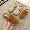 Детские тапочки Baotou Birkenstock осень 2024 года в стиле ретро — корейский ленивый дизайн