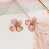 Flower Earrings Korean Personality Ear Studs Earring Pendant