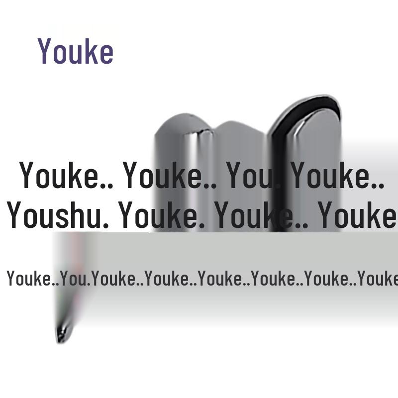 Треугольный стеклянный защелка Youke для левой стороны