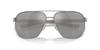 Sunglasses AX2047S MATTE GUNMETAL 63 [Armani Exchange]
