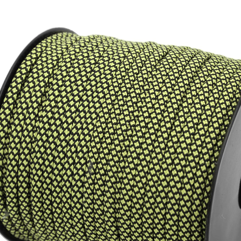 50M 4MM Thick 7 Core Paracord Rescue Tying Tent Lanyard Camping Rope for Outdoor Bracelet