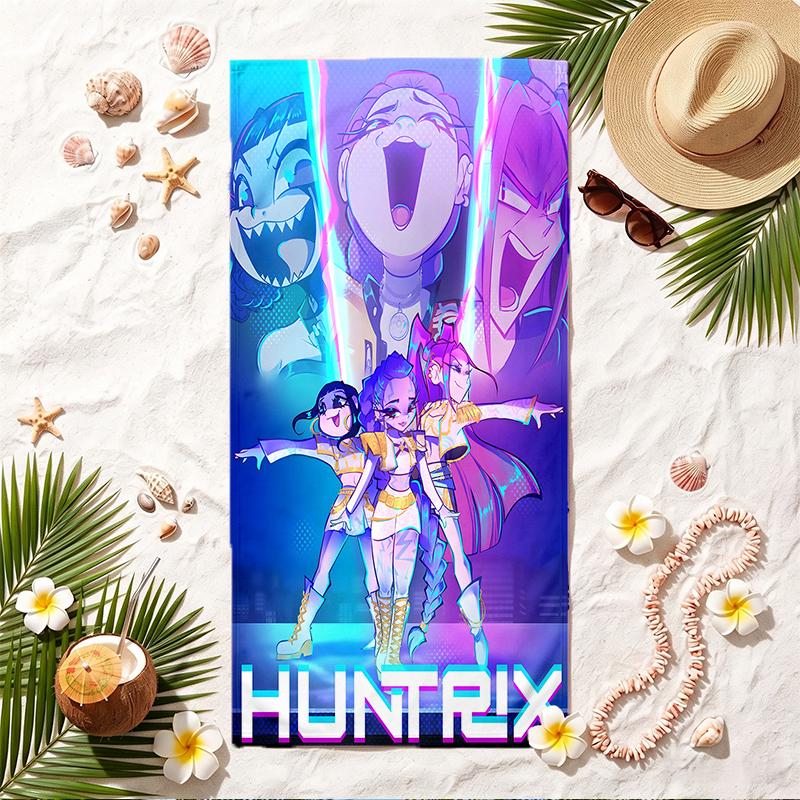 HUNTRIX Мягкое пляжное полотенце Стильное пляжное полотенце для бассейна для летнего отдыха на море Путешествия