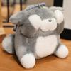 Animal Shy Cat Dog Keychain Funny Plush Doll Pendant Capybara Plush Pendant  Kid Boys