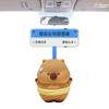 Cute Dash Car Decor Sweaty Design Cute Car Capybara Ornament Text Sign Design Resin Sheep Pig Green Frog Decor For Mood Helper
