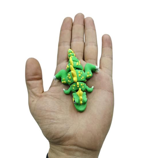 3D-печатная фигурка Спинозавра с подвижными суставами, Динозавр для снятия стресса, Дино-фиджет игрушка, Украшение для дома, офиса, рабочего стола