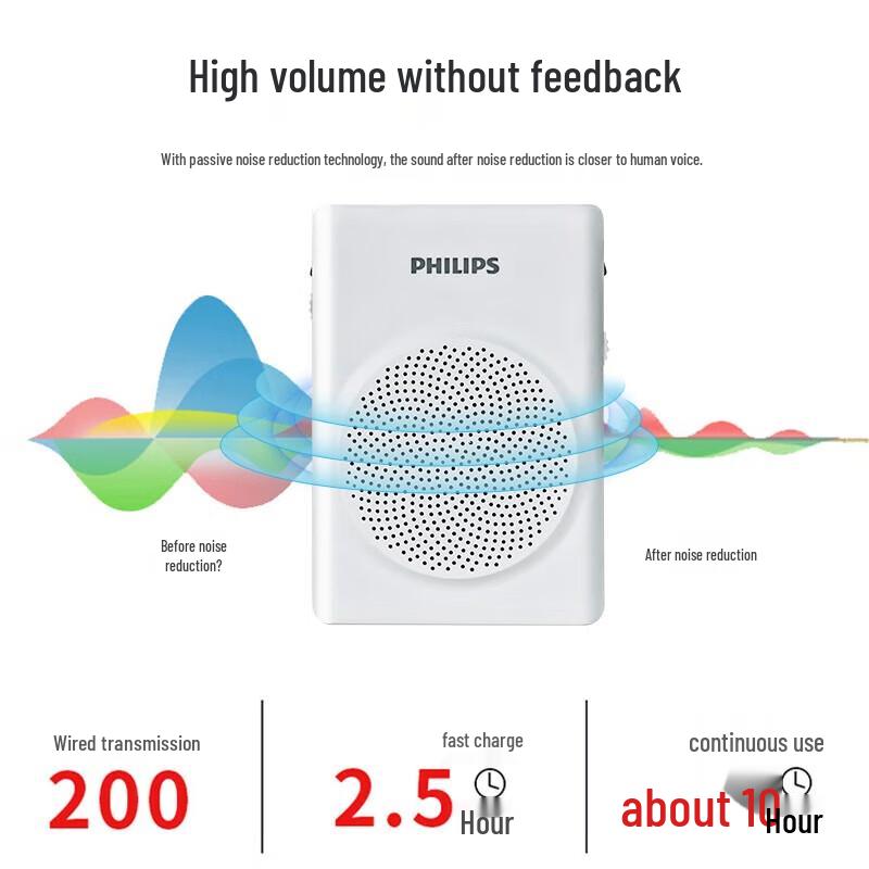 Philips SBM507 Mini Bee Portable Voice Amplifier