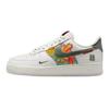 Nike Air Force 1 Нескользящие, Износостойкие, Легкие Низкие Кеды для Скейтбординга Унисекс Белые HV5979-130(Команда56-)