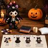 Stress Relief Craft Kit Skeleton Witch Patchwork Kit, Gothic Girl Doll DIY Style Halloween Sewing for Adults Teens Handmade Gift Project