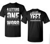 WWE Jey Uso Yeet 4 Letters One Word Black T-Shirt