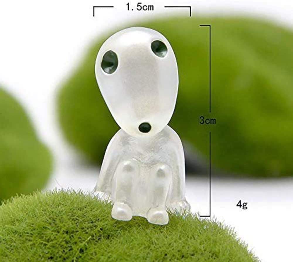 TAORAYO Luminous Bonsai Micro Landscape DIY Dollhouse Decoration Miniature Potted Plant Bonsai Gardening Props Potted Plant Decoration Garden Decor