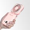 Портативный ручной вентилятор с функцией Power Bank, мини-вентилятор с перезаряжаемой батареей, персональный вентилятор с 3 скоростями для улицы, офиса и путешествий