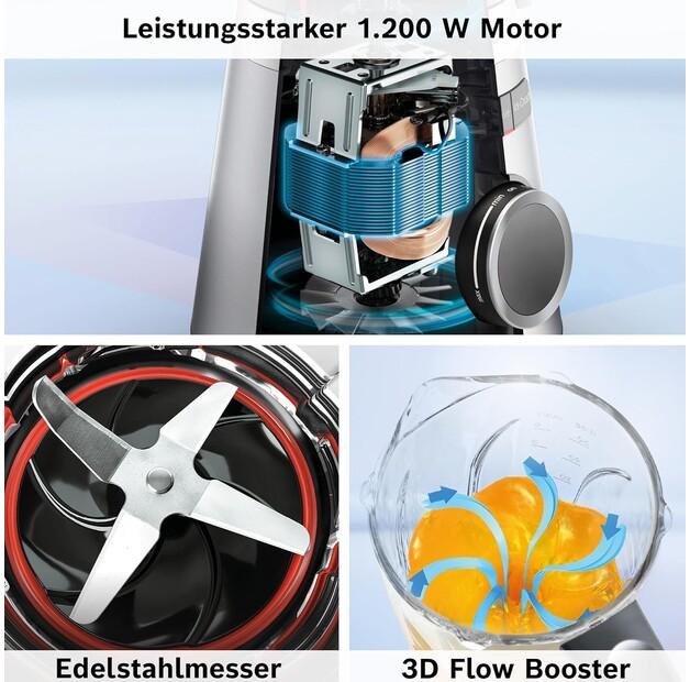 Стационарный блендер Bosch Serie 4 MMB6172SN VitaPower