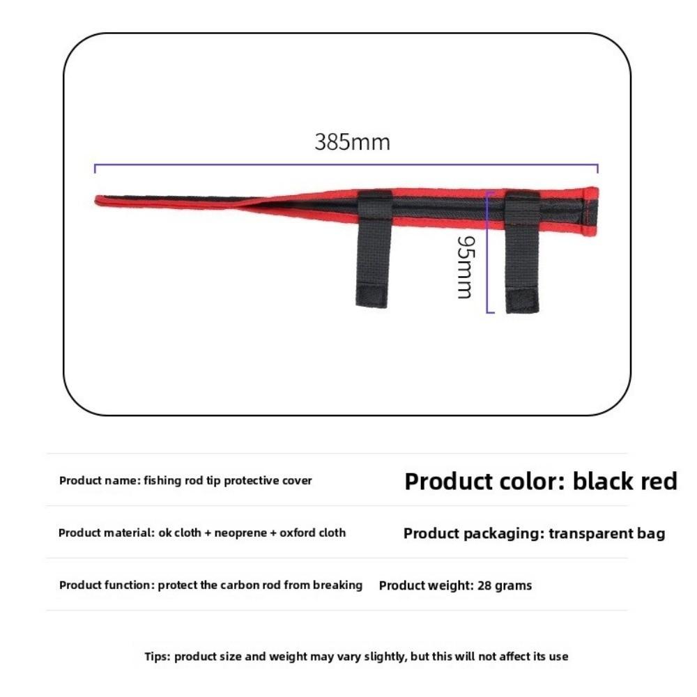 Protective Cover Fishing Rod Protector Portable Rod Tip Case Fishing Rod Tip Cover Fishing Rod