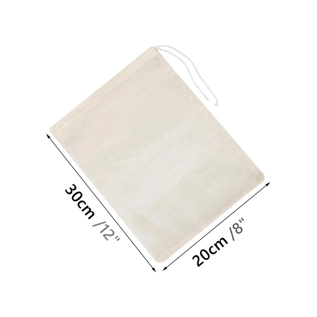 3 шт. мешков для орехового молока, кухонные тканевые фильтры, многоразовые хлопковые фильтр-мешки, йогурт, чай, кухонная мелкая сетчатая марля с завязками