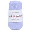 Solid Color 50g Angora Rabbit Hair Yarn Winter Thick Hand Knit for Scarf Soft Warm Long Hair Mink Down Yarns