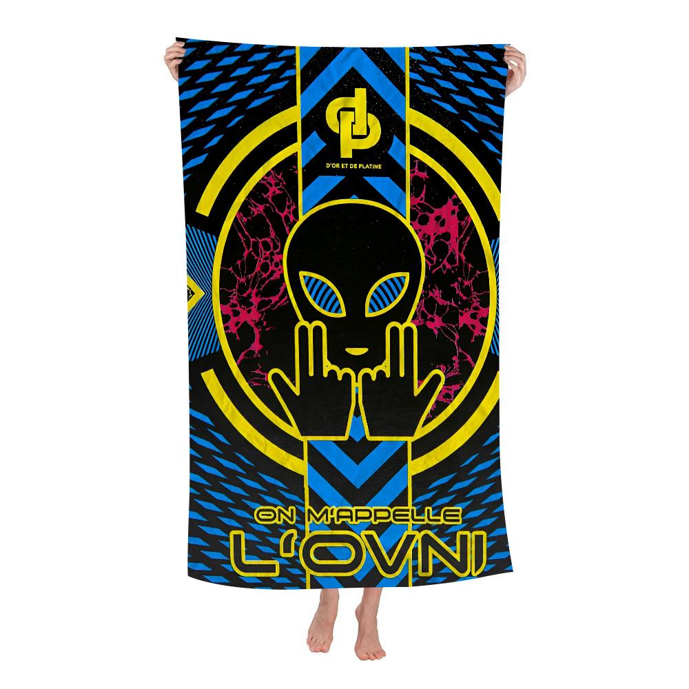 JuL C'est Pas Des Lol Beach Towel Colorful Bath Towels for Girl Microfiber Quick Dry Sand Free Beach Yoga Spa Gym Pool
