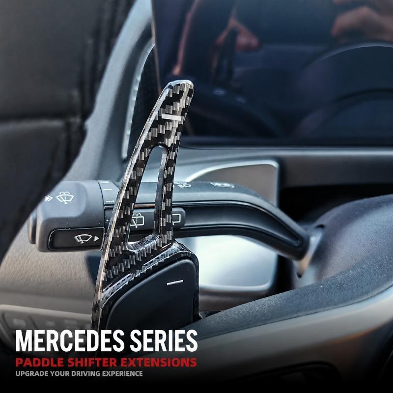 Steering Wheel Decorative Shift Paddle Gear Shifting Module Fits Mercedes-Benz A B C S Class & Vito Stylish Car Interior