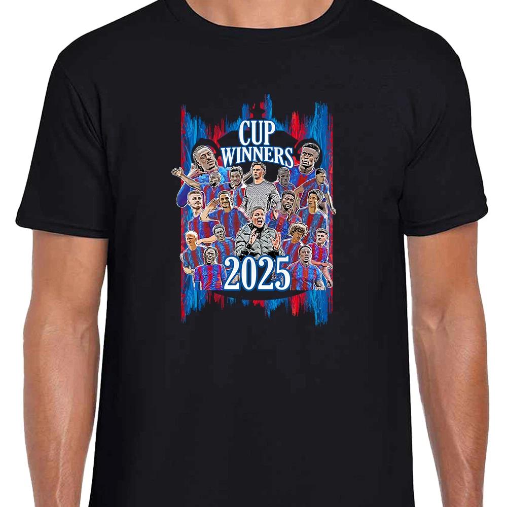 Футболка унисекс Palace Cup Winners 2025 S-XXXL Топ Подарок для фанатов Palace