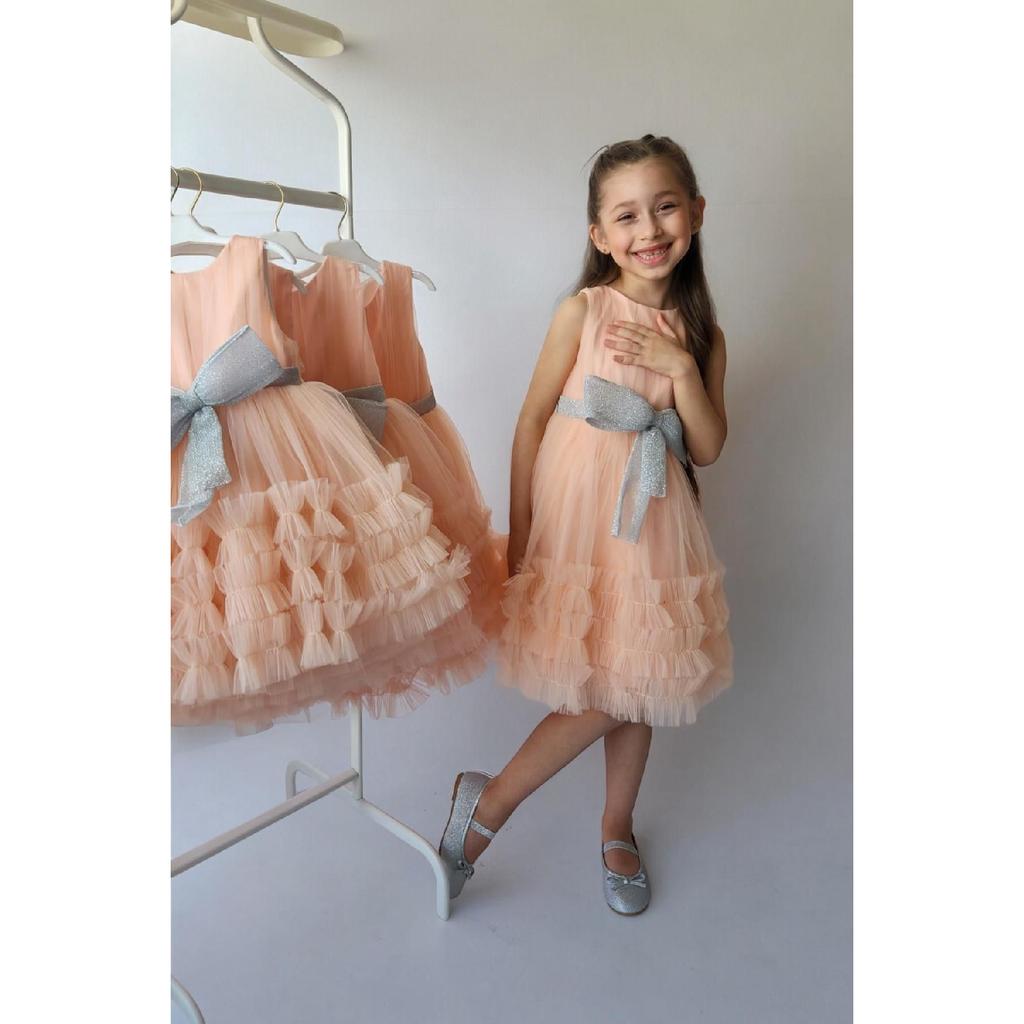 Белое вечернее платье специального дизайна для девочек на день рождения, свадьбу. Подробности см. Таблицу размеров в видео