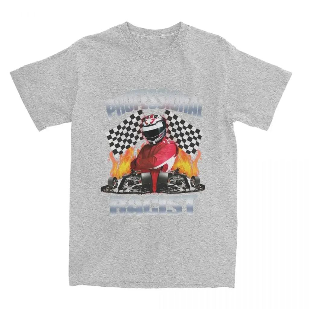 Профессиональная сертифицированная расистская футболка Racing Meme унисекс хлопковая одежда Harajuku O-образный вырез с коротким рукавом женская короткая футболка в стиле ретро унисекс