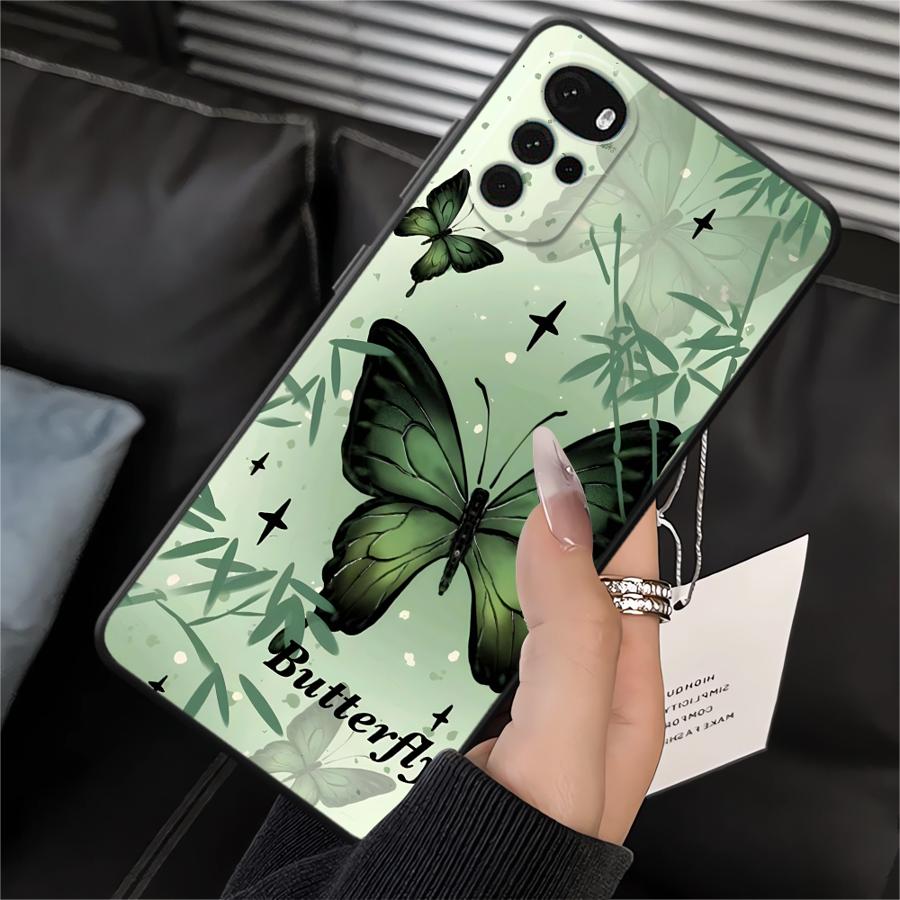 Creative Cartoon Butterfly Case for Motorola Moto G22 Edge40 G50 G32 G60s G71 G51 G73 G53 G30 Edge 20 Pro 30 Lite G52 Phone