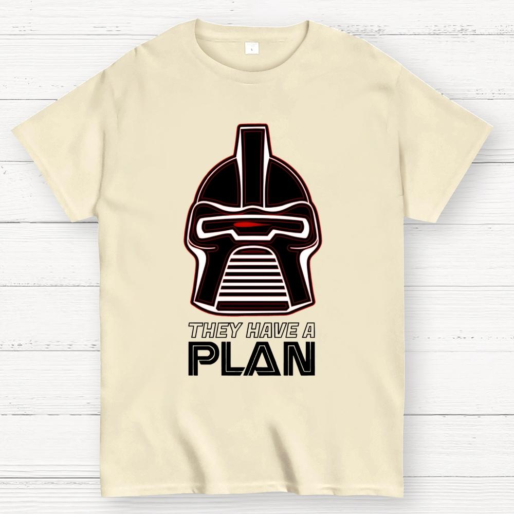 The Cylons have a plan Unisex 100% Cotton Summer Casual Cool Loose T-Shirt