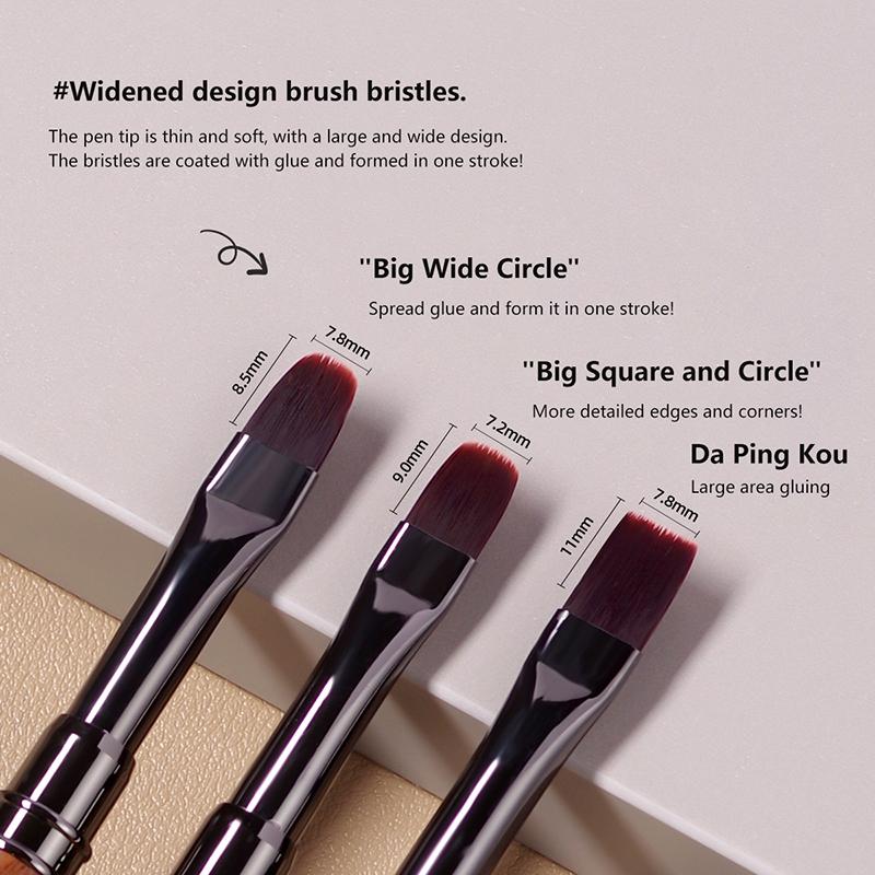 Sandalwood Nail Design Large Art Line Pen Nail Construction Painting Brush Extension Drawing Carving Pen Diy Manicure Tool