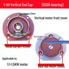 Y Motor Flange Vertical Front End Cover for Y90/100/112/132/160 Three-Phase Motors