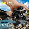 Carbon Drag Baitcasting Reel Magnetic Brake Left Right Casting Reels Freshwater Bass Fishing Wheel
