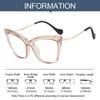 Eye Protection Anti-Blue Light Glasses Classic Ultralight Blue Ray Blocking Frame Eyewear PC Square Eyeglasses Office