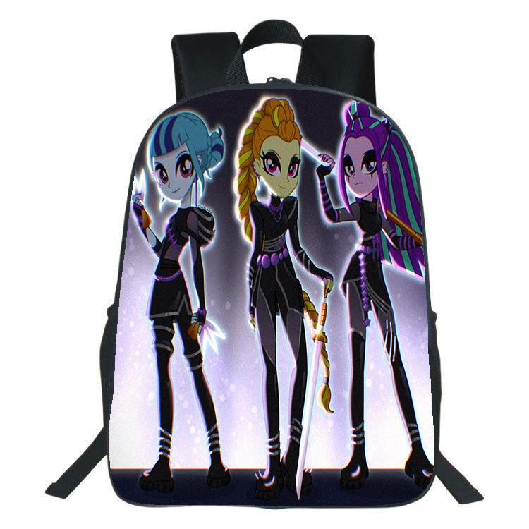 Demon Hunters Student & Kids 40CM Backpack - KPop Huntress Twin Shoulder Bag CLE