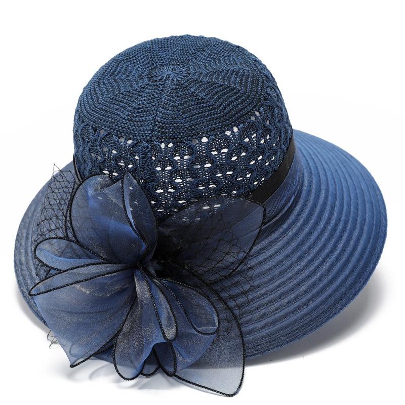 Весенне-летняя шляпа женская шляпа от солнца тонкая с большими полями защита от солнца шляпа-панама от солнца