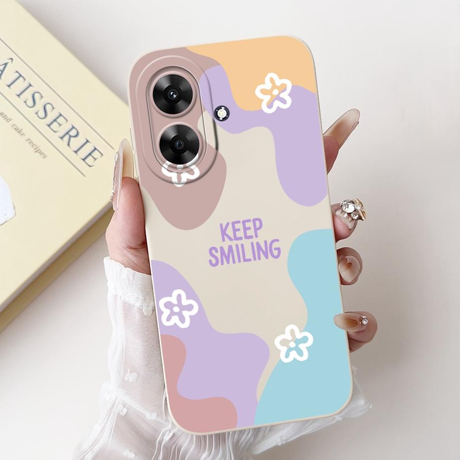 Чехол для Realme Note 60 Роскошный Чехол с Художественной Росписью Ударопрочный Мягкий Силиконовый Чехол для Телефона Для Realme Note 50 Note50 Note60 Задняя Крышка