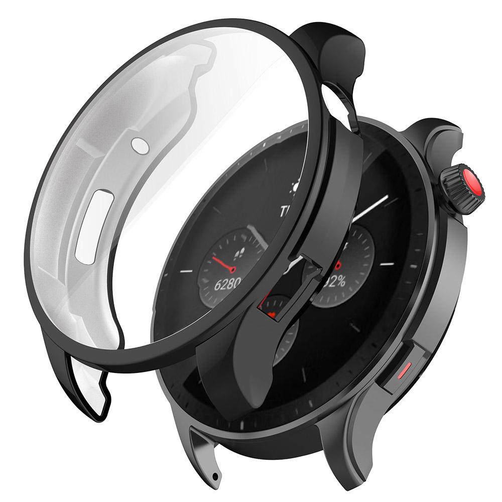 Гальванический защитный чехол из ТПУ для Xiaomi Huami Amazfit GTR 4/GTR 4 Pro, полноэкранный защитный чехол