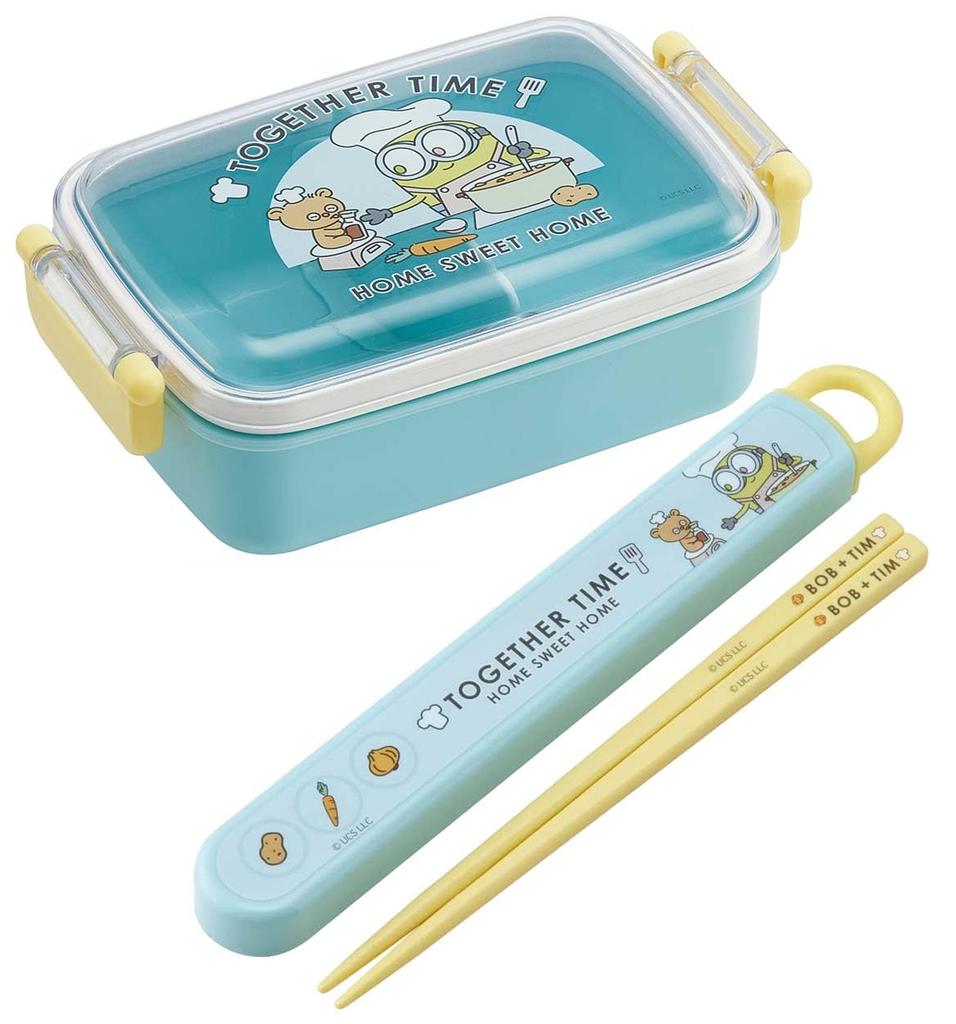 Skater Minions Antibacterial Lunch for Made in Japan Box, 450ml, Kids, (RBF3ANAG-A)
