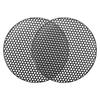 ACROPIX Универсальная 1,5-дюймовая решетка для динамика для сабвуфера 45x4 мм, безрамная, черная - набор из 2 шт.